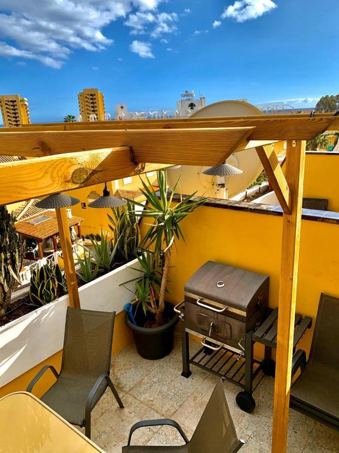 Lux Lovely 3 Bedroom Duplex With Solarium In Centre Of Playa Las Americas Arona  Eksteriør bilde