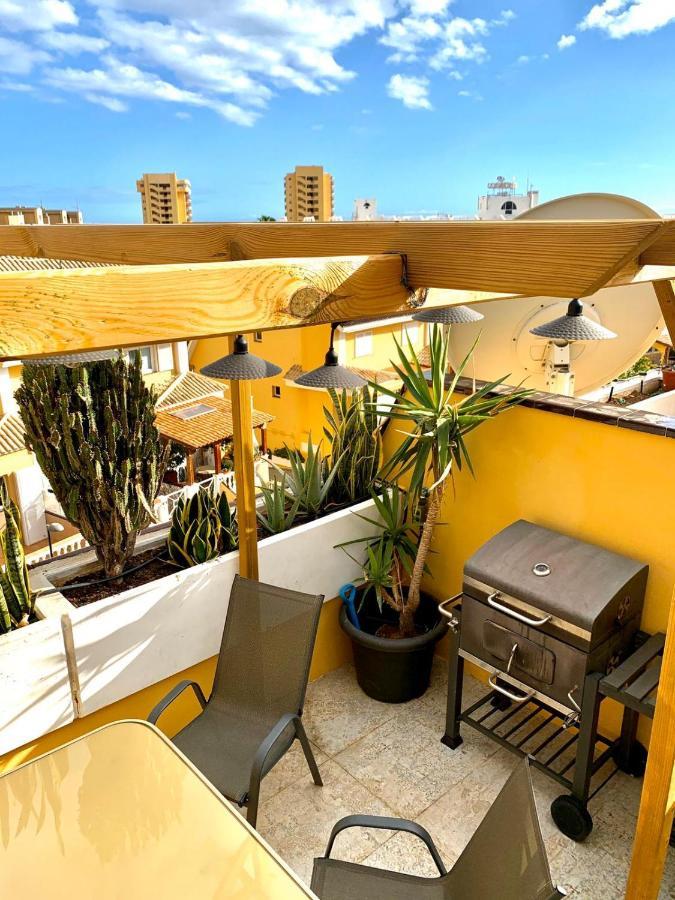 Lux Lovely 3 Bedroom Duplex With Solarium In Centre Of Playa Las Americas Arona  Eksteriør bilde